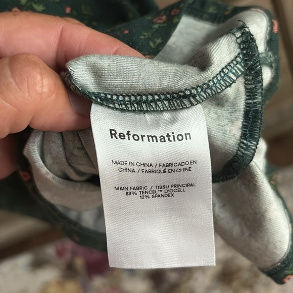 Reformation floral print mini dress, size S - Picture 8 of 8